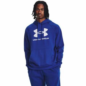 Pánská zateplená mikina s kapucí UNDER ARMOUR-UA Rival Fleece Logo HD-BLU obraz