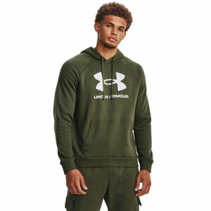 Pánská zateplená mikina s kapucí UNDER ARMOUR-UA Rival Fleece Logo HD-GRN obraz