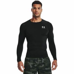 Pánské kompresní tričko s dlouhým rukávem UNDER ARMOUR-UA HG Armour Comp LS-BLK obraz