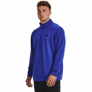 Pánská zateplená tréninková mikina s 1/2 zipem UNDER ARMOUR-UA Armour Fleece 1/4 Zip-BLU obraz