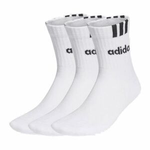 Ponožky ADIDAS-CUSH HALF CRW C 3S LIN 3 PACK-WHITE/WHITE/WHITE obraz