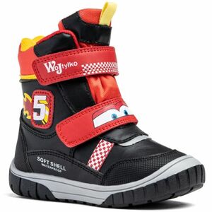 Chlapecké kotníkové zimní boty WOJTYLKO-Fardell red obraz