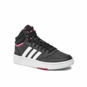 Dámská rekreační obuv ADIDAS-Hoops 3.0 Mid core black/cloud white/pink fusion obraz