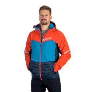 Pánská turistická bunda NORTHFINDER-LEE-171-orangeblue obraz