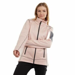 Dámská lyžařská mikina se zipem FUNDANGO-Antila Fleece Jacket-339-soft pink melange obraz