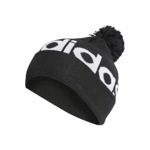 Dámská zimní čepice ADIDAS-POMPOM BEANIE BLACK/WHITE obraz