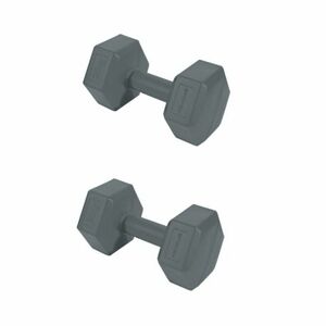 Set závaží SPOKEY-MONSTER GREY HEXA 2x 3 kg obraz