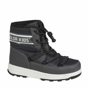 Dětské vysoké zimní boty COLOR KIDS-Boots W. String, phantom obraz