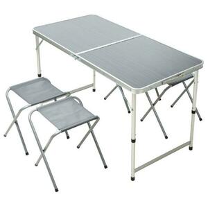 Progarden Kempingový nábytek skládací stůl + 4 židle obraz