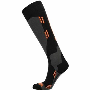 Lyžařské podkolenky (ponožky) TECNICA-Merino ski socks, black/orange obraz