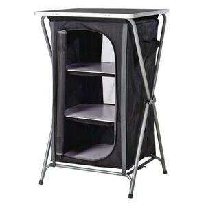 Progarden Kempingový nábytek skříňka skládací 60 x 97 cm černá obraz