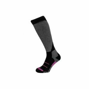 Juniorské lyžařské podkolenky (ponožky) BLIZZARD-Wool Sport Junior ski socks, black/pink obraz