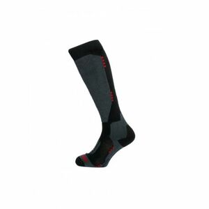 Lyžařské podkolenky (ponožky) BLIZZARD-Wool Performance ski socks, black/wine red obraz