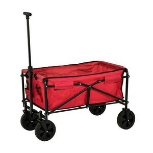 Progarden Plážový vozík skládací červená obraz