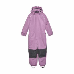 Dívčí zimní overal COLOR KIDS-Coverall W. Contrast, argyle purple obraz