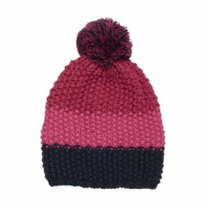 Dívčí zimní čepice COLOR KIDS-Hat - Colorblock, fuchsia purple obraz