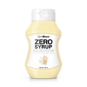 GymBeam ZERO SIRUP bílá čokoláda obraz