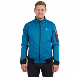 Pánská turistická flísová mikina se zipem FUNDANGO-Rauris Midlayer M-460-turkis obraz