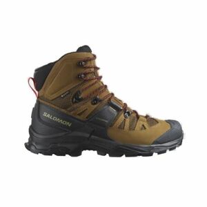 Pánská vysoká turistická obuv SALOMON-Quest 4 GTX rubber/black/fiery red obraz
