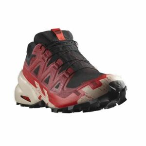 Pánská běžecká trailová obuv SALOMON-Speedcross 6 GTX black/red dalhia/poppy red obraz