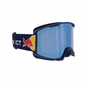 Lyžařské brýle RED BULL SPECT-SOLO-001, matt dark blue, brown with blue mirror, CAT3, HIGH CONTRAST obraz
