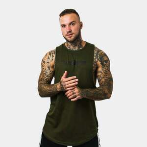Gym Beam Tílko Cut Off Military Green obraz