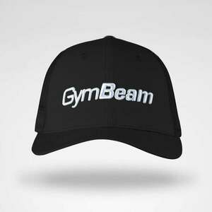 GymBeam Kšiltovka Mesh Panel Cap Black obraz