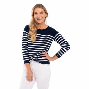 Dámský svetr VOLCANO-S-IGA-600-NAVY obraz