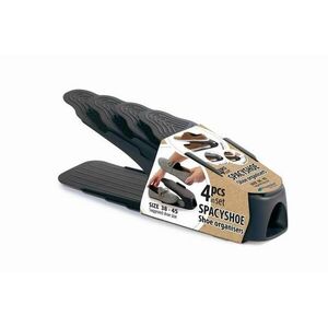 Prosperplast Sada organizérů na boty vel. 38-45 antracit, 4 ks obraz