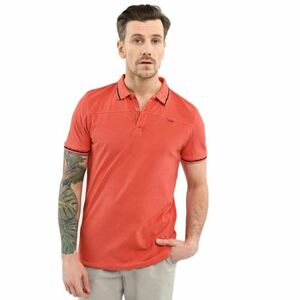 Pánské polo triko s krátkým rukávem VOLCANO-O-SALLY-405M-CORAL MEL obraz