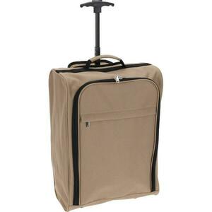 Proworld Příruční kufr na kolečkách do letadla 30 l hnědá obraz