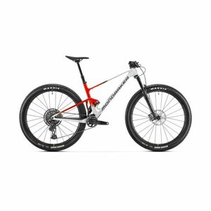 Horské kolo MONDRAKER-F-Podium Carbon R, bunker grey/flame red/vortex grey obraz