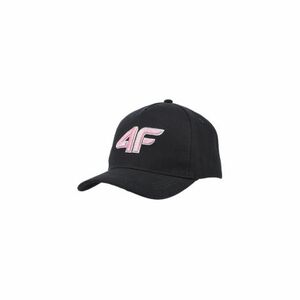 Dívčí kšiltovka 4F JUNIOR-BASEBALL CAP-4FJWSS24ACABF246-21S-BLACK obraz