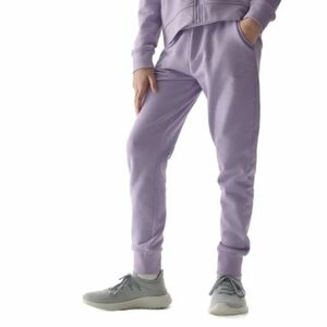 Dívčí tepláky 4F JUNIOR-TROUSERS-4FJWSS24TTROF587-52S-LIGHT VIOLET obraz