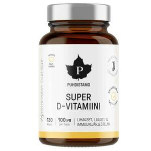 Puhdistamo Super Vitamin D 4000iu 60 kapslí obraz