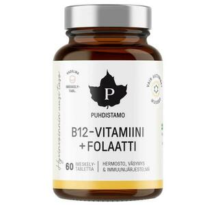 Puhdistamo Vitamin B12 Folate 60 tablet - Malina obraz