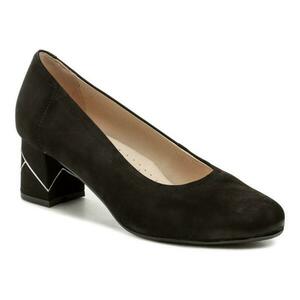 Pulso AF-972V nubuk černé dámské nadměrné lodičky - EU 45 obraz