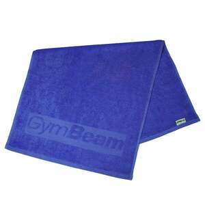 GymBeam Ručník do fitka 50x90cm modrý obraz