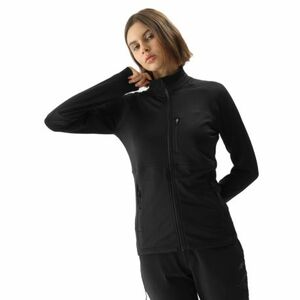 Dámská turistická mikina se zipem 4F-SWEATSHIRT FNK-4FWSS24TFSWF316-21S-BLACK obraz