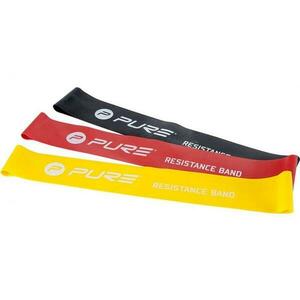 Pure2improve Odporová fitness aerobic guma P2I SET 3 ks - 30 x 5 cm obraz
