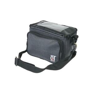 Qt brašna na řidítka s mapníkem šedá Qfix obraz