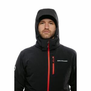 Pánská lyžařská bunda s kapucí BLIZZARD-Ski Jacket Berwang, black obraz