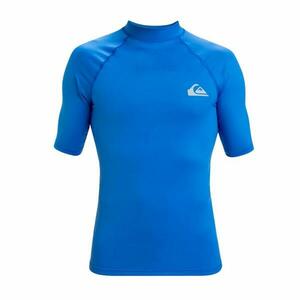 QUIKSILVER Pánské lycrové triko UPF50 krátký rukáv - S modrá obraz