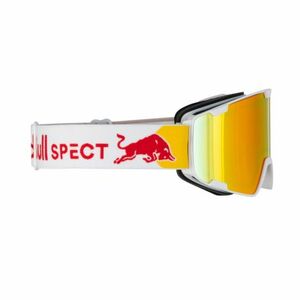 Lyžařské brýle RED BULL SPECT-PARK-21RE2, white/brown with red mirror obraz
