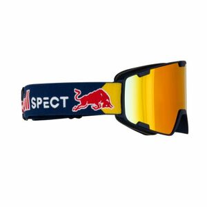 Lyžařské brýle RED BULL SPECT-PARK-19RE2, dark blue/brown with red mirror obraz