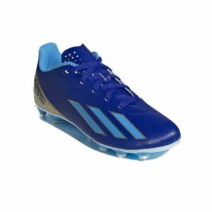 Chlapecké fotbalové kopačky outdoorové ADIDAS-X Crazyfast Messi Jr FG lucid blue/blue burst/cloud white obraz