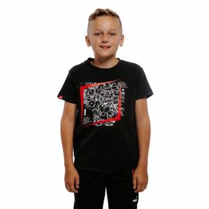 Chlapecké tričko s krátkým rukávem AUTHORITY-T-DOODLE B black obraz