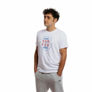 Pánské triko s krátkým rukávem AUTHORITY-T-SURFER M white obraz