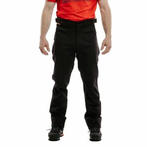 Pánské turistické kalhoty EVERETT-P-TRAVELIER black obraz