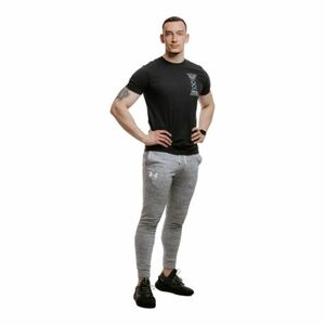 Pánské tepláky UNDER ARMOUR-UA Rival Terry Jogger-GRY obraz